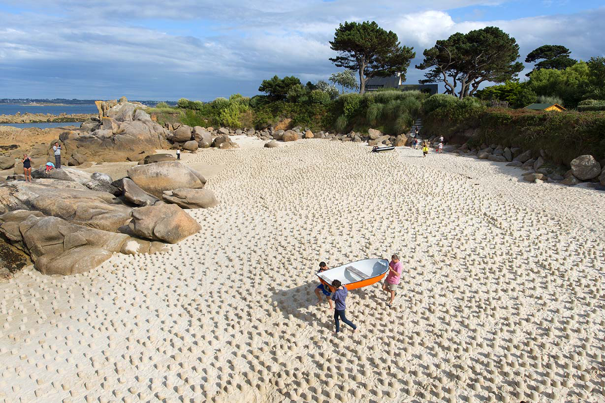 pâtés de sable Guillaume Castel Bretagne